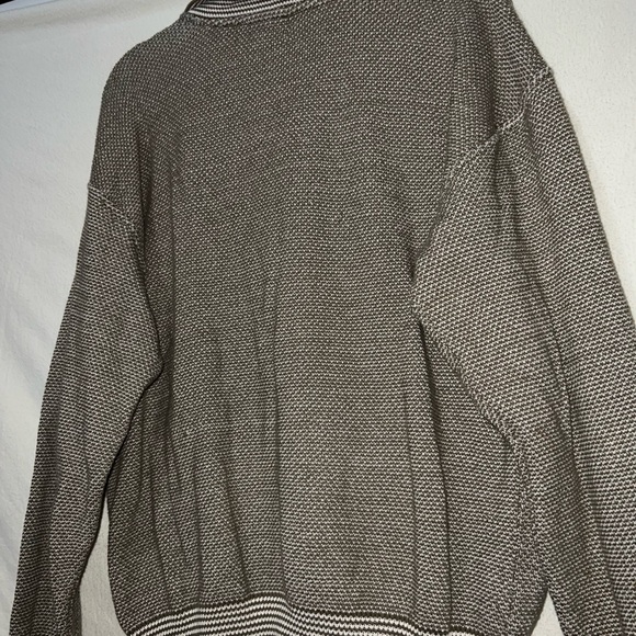 Vintage Knit Cardigan Grandpa Sweater The Heartland Company Ltd. Size Large - Picture 7 of 7